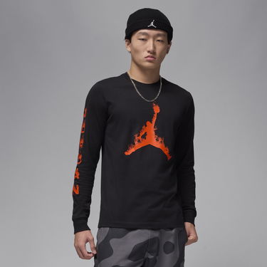 Тениска Jordan Long Sleeve Черно | FZ1989-010, 0