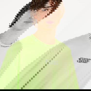 Тениска Pleasures Cut Here Heavyweight T-Shirt Зелено | P25F043-LIME, 1