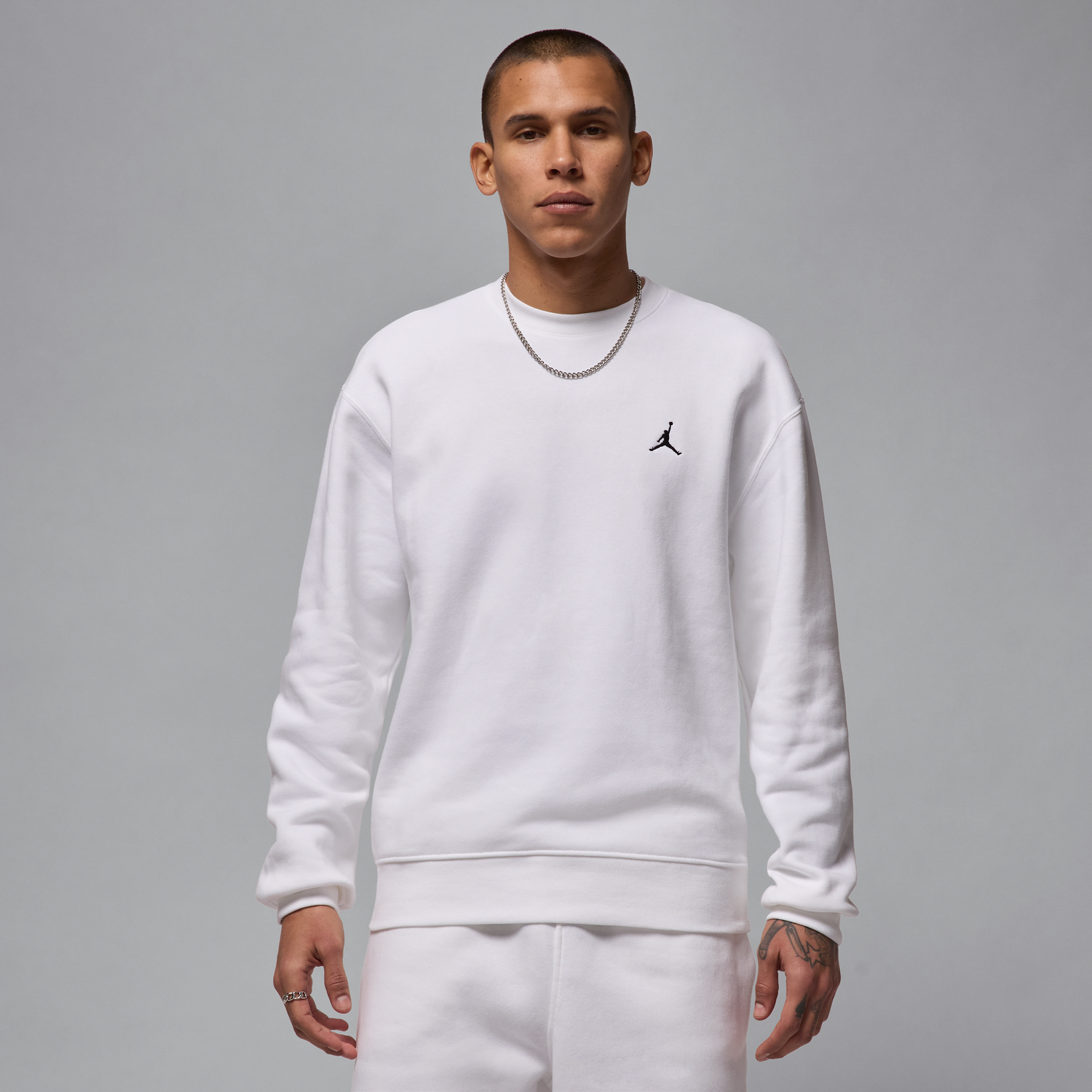 Суитчър Jordan Jordan Brooklyn Fleece Crewneck Sweatshirt Бяло | FV7293-100, 0