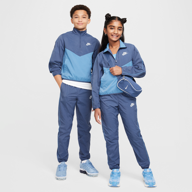 Комплект Nike Nike Sportswear Tracksuit Big Kids Синьо | FD3058-491, 1