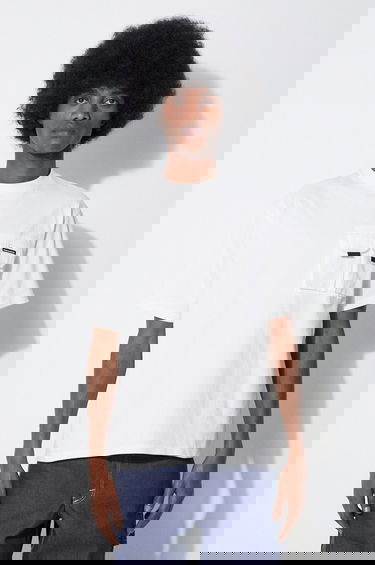 Тениска Manastash Cotton Utility Pocket T-Shirt Disarmed Бяло | 7924135002, 3