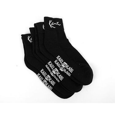 Чорапи Karl Kani Karl Kani Signature Ankle Socks 3-Pack Черно | KK3002040, 0