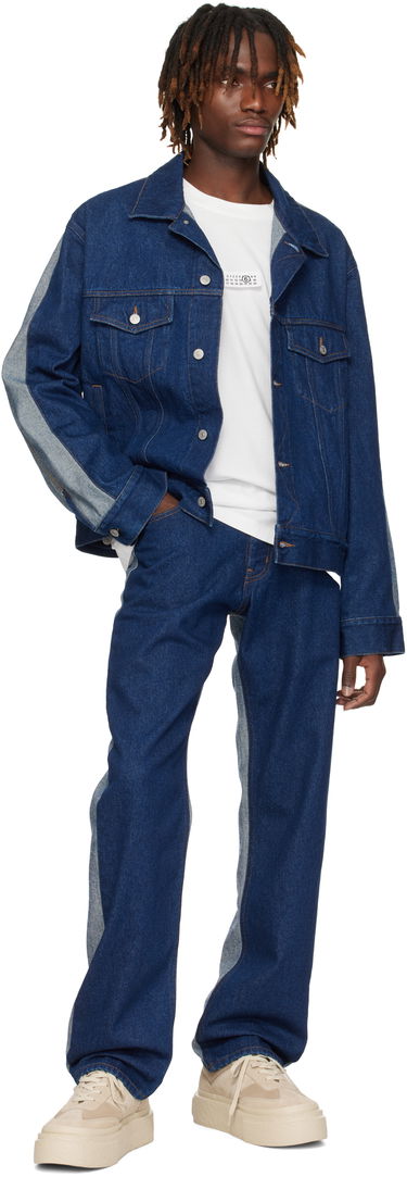 Дънки Maison Margiela MM6 Maison Margiela Five Pocket Jeans Синьо | SH0LA0016 M30018, 3