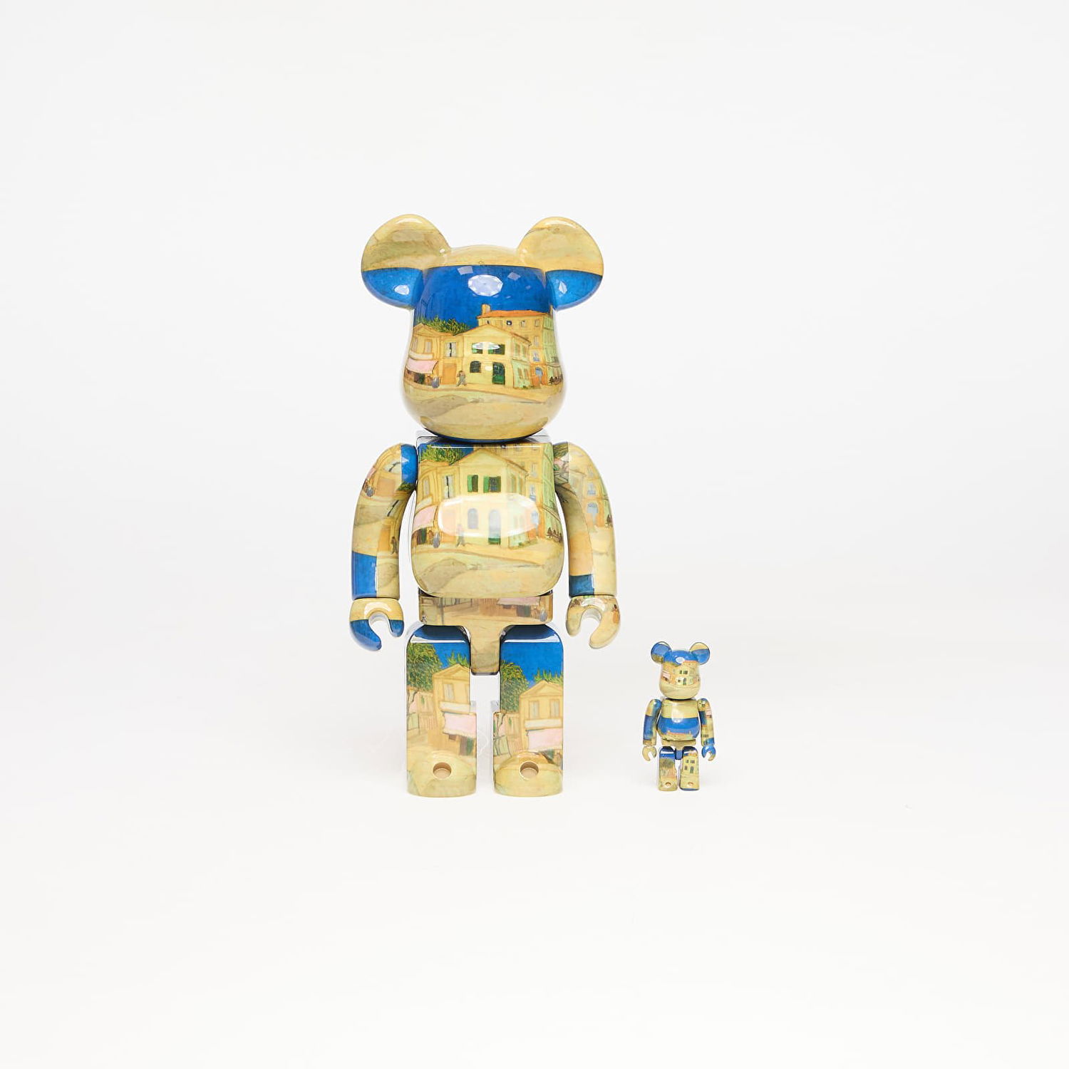 Колекционерско Medicom Toy Van Gogh The Yellow House (The Street) Bearbrick Figure 100% & 400% Set Многоцветен | 4530956618715, 0