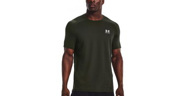 Тениска Under Armour Tee HeatGear Черно | 1361683-310, 1