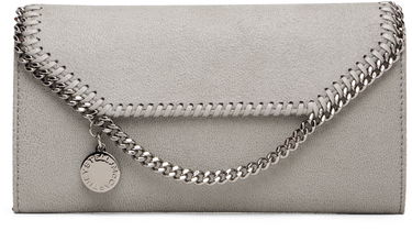 Портфейл Stella McCartney Falabella Wallet-On-Chain Crossbody Bag Сиво | 7P0086W9132, 0