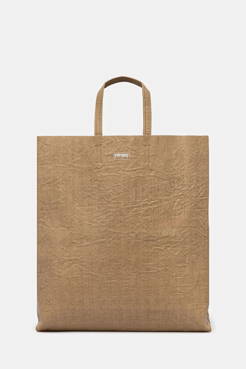 Голяма пазарска чанта KENZO Kenzo Large Tote Bag Бежово | FF62SA121L06