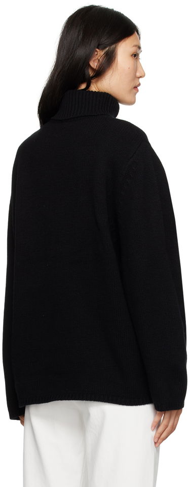 Пуловер TOTEME TOTEME Heavyweight Turtleneck Sweater Черно | 211-561-754, 2