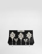 Dolce & Gabbana Marlene Crystal Embroidered Clutch