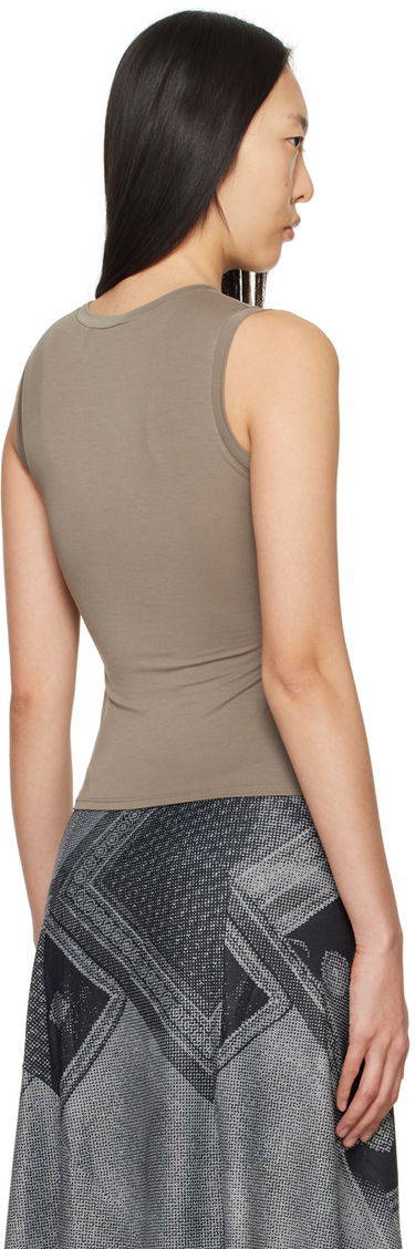 Потник Miaou Miaou Zora Lace-Up Tank Top Кафяво | 7127TJBFOX, 2