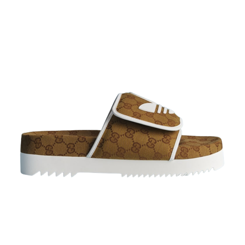 Кецове и обувки adidas Originals Gucci x Slides "Mesa" Бежово | IE2276, 0