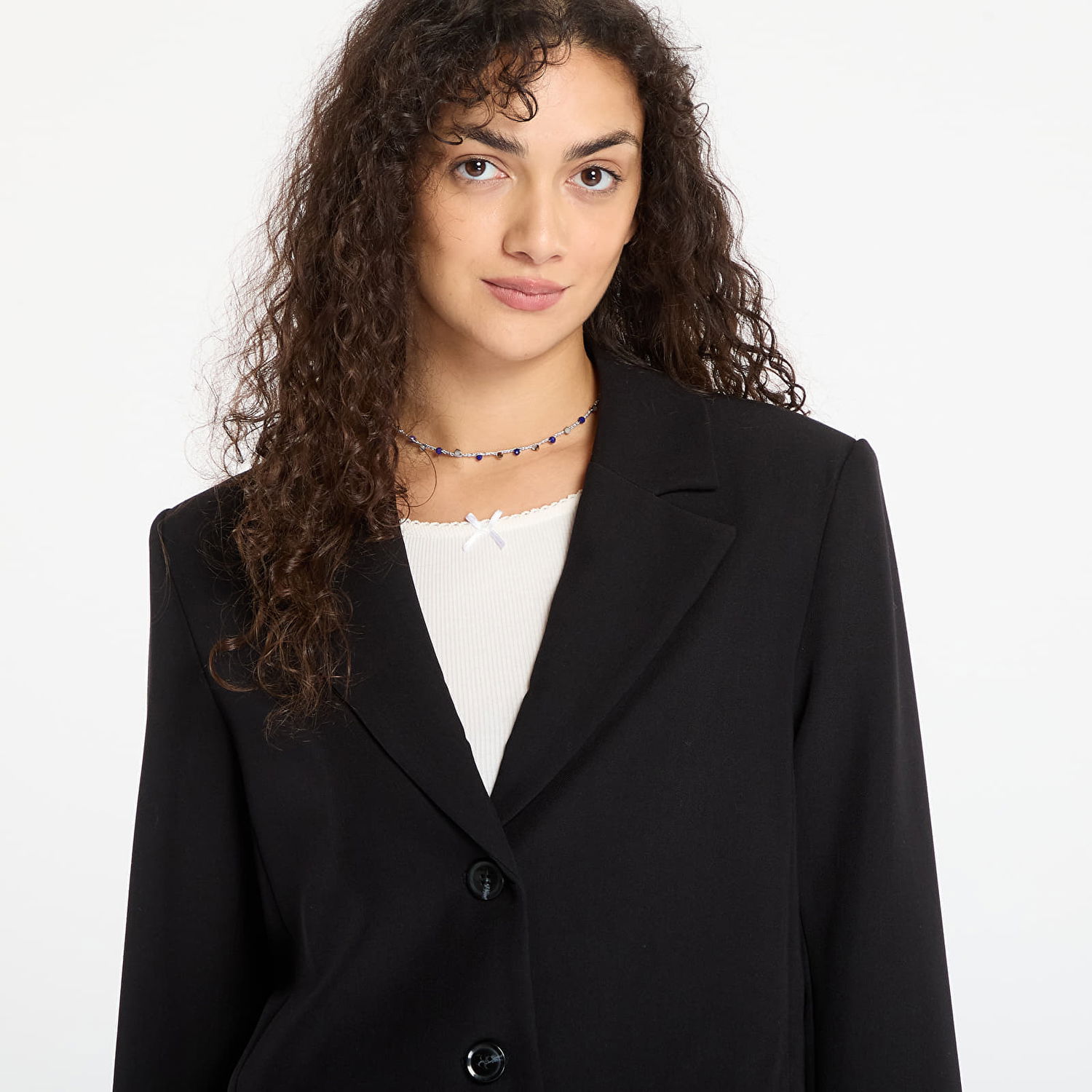 Яке Samsoe Samsoe Cropped Salaney Blazer Черно | F25300114_CLR000021, 1