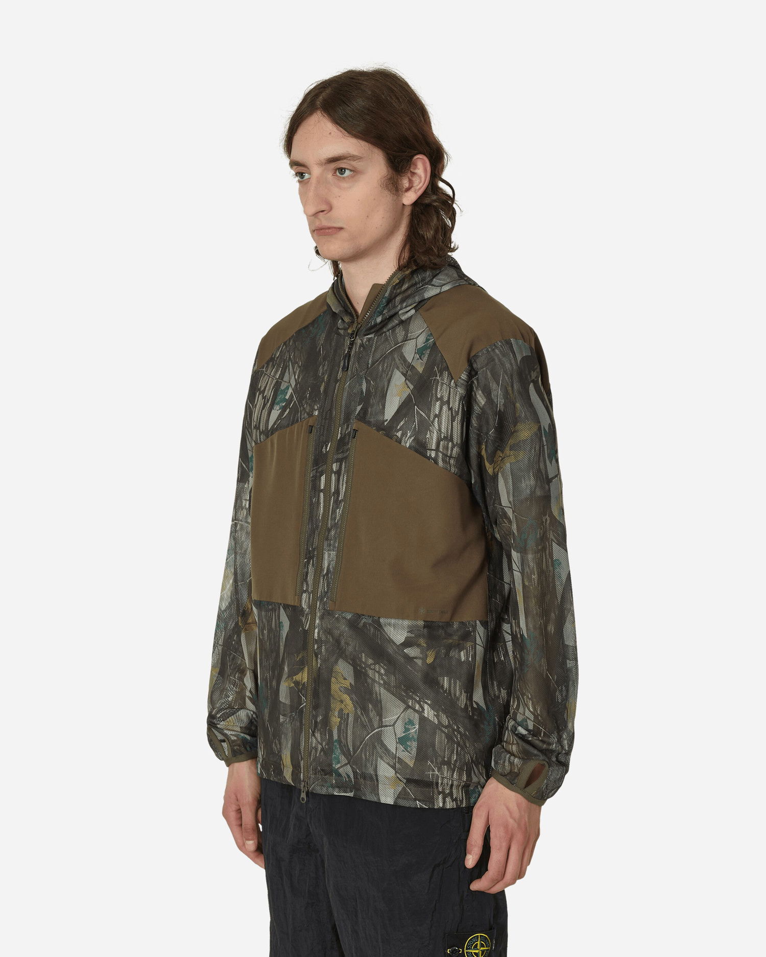 Яке Snow Peak Printed Insect Shield Mesh Jacket Зелено | JK-23SU014 KH, 1