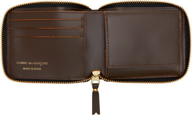 Портфейл Comme des Garçons COMME des GARÇONS Triple Stitch Zip Wallet Кафяво | SA7100TS, 2