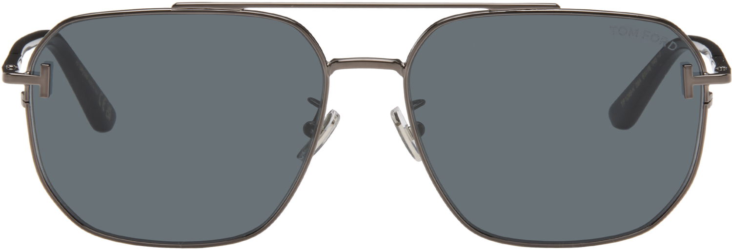 Слънчеви очила Tom Ford Tom Ford Aviator Sunglasses Сиво | FT1249-K_6108A, 0