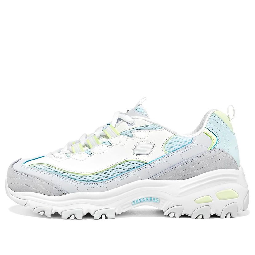 Кецове и обувки Skechers D'Lites 1.0 Бяло | 896209-LTBL