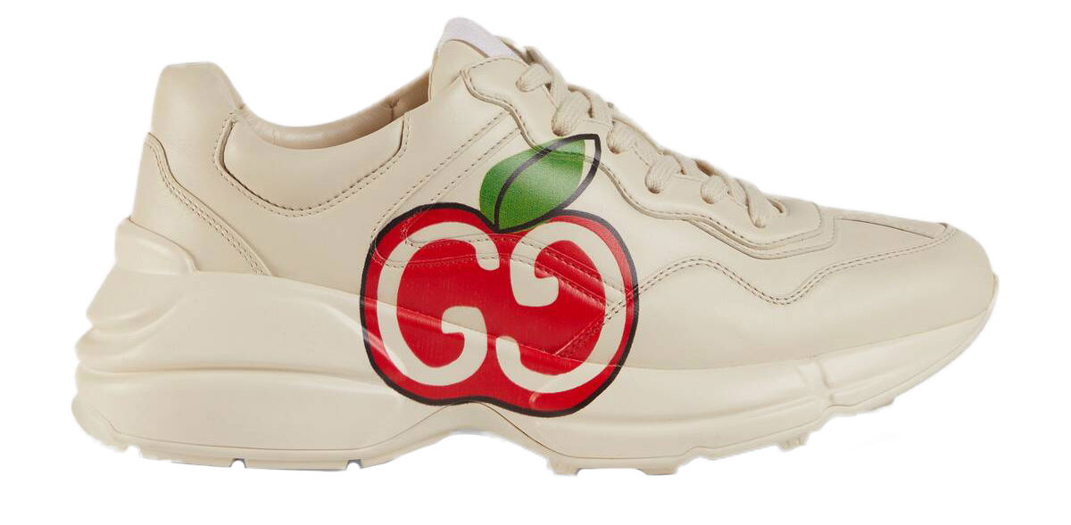 Кецове и обувки Gucci Rhyton Apple (W) Бяло | 609343 DRW00 9522, 0