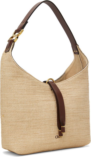 Дамска чанта CHLOÉ Chloe Small Marcie Tote Bag Бежово | CH25US629P19, 1