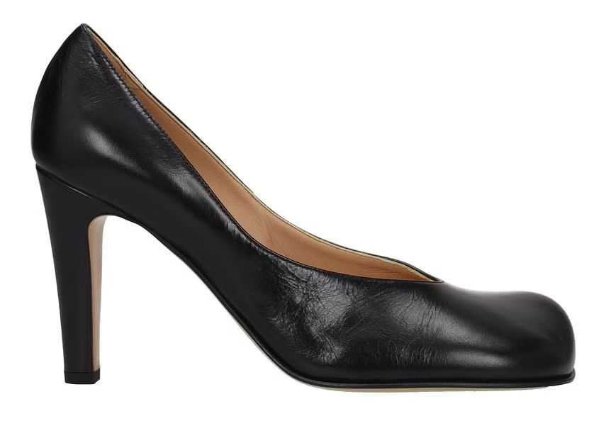 Кецове и обувки Bottega Veneta Bloc Calf Leather Platform Pumps Черно | 578330VBPJ01000, 0