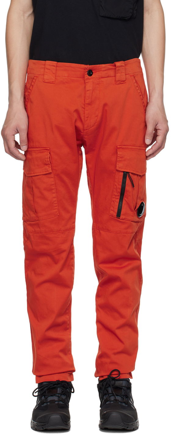 Карго панталони C.P. Company Garment-Dyed Cargo Pants Оранжево
 | 14CMPA131A-005694G, 0