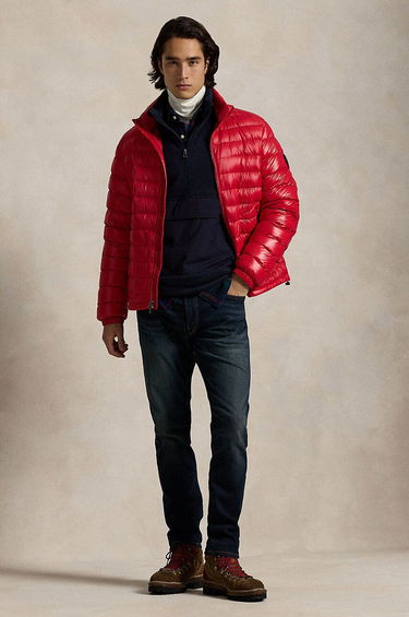 Суитчър Polo by Ralph Lauren Navy Blue Fleece Quarter-Zip Pullover Тъмно синьо | 710951649, 3