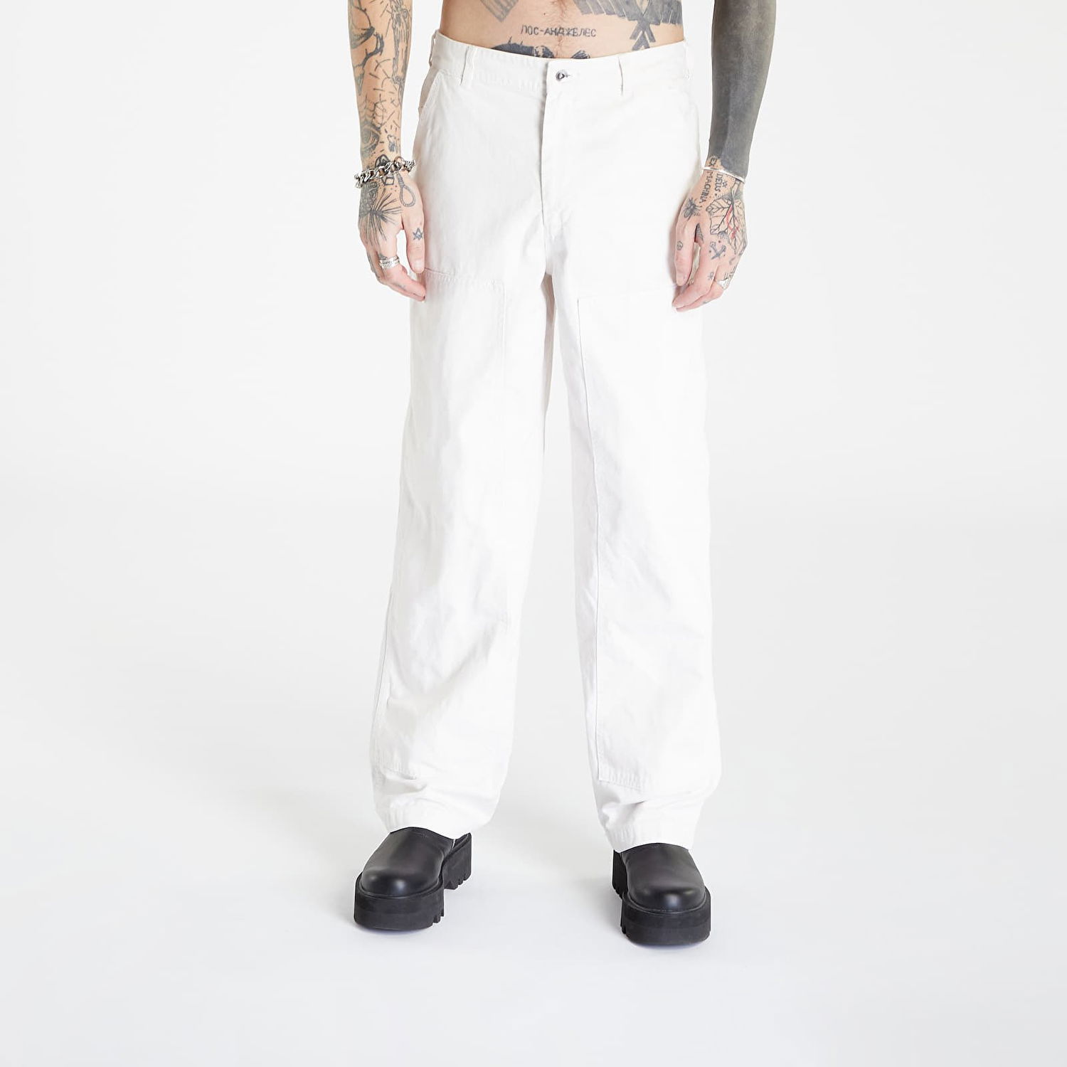 Панталони Nike Sportswear Double-Panel Pants Бяло | DQ5179-030, 0