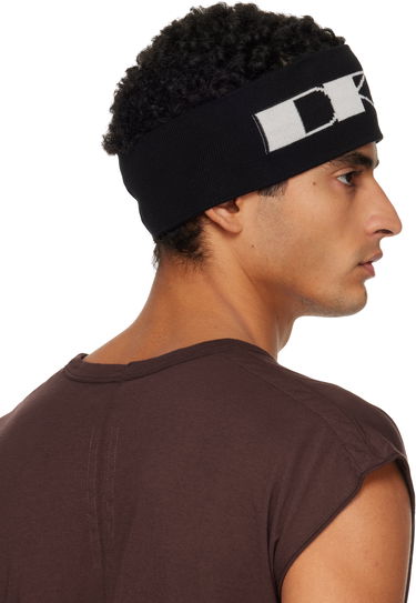 Шапка Rick Owens Rick Owens DRKSHDW Concordians Cotton Headband Черно | DA02E7480 KP6, 2