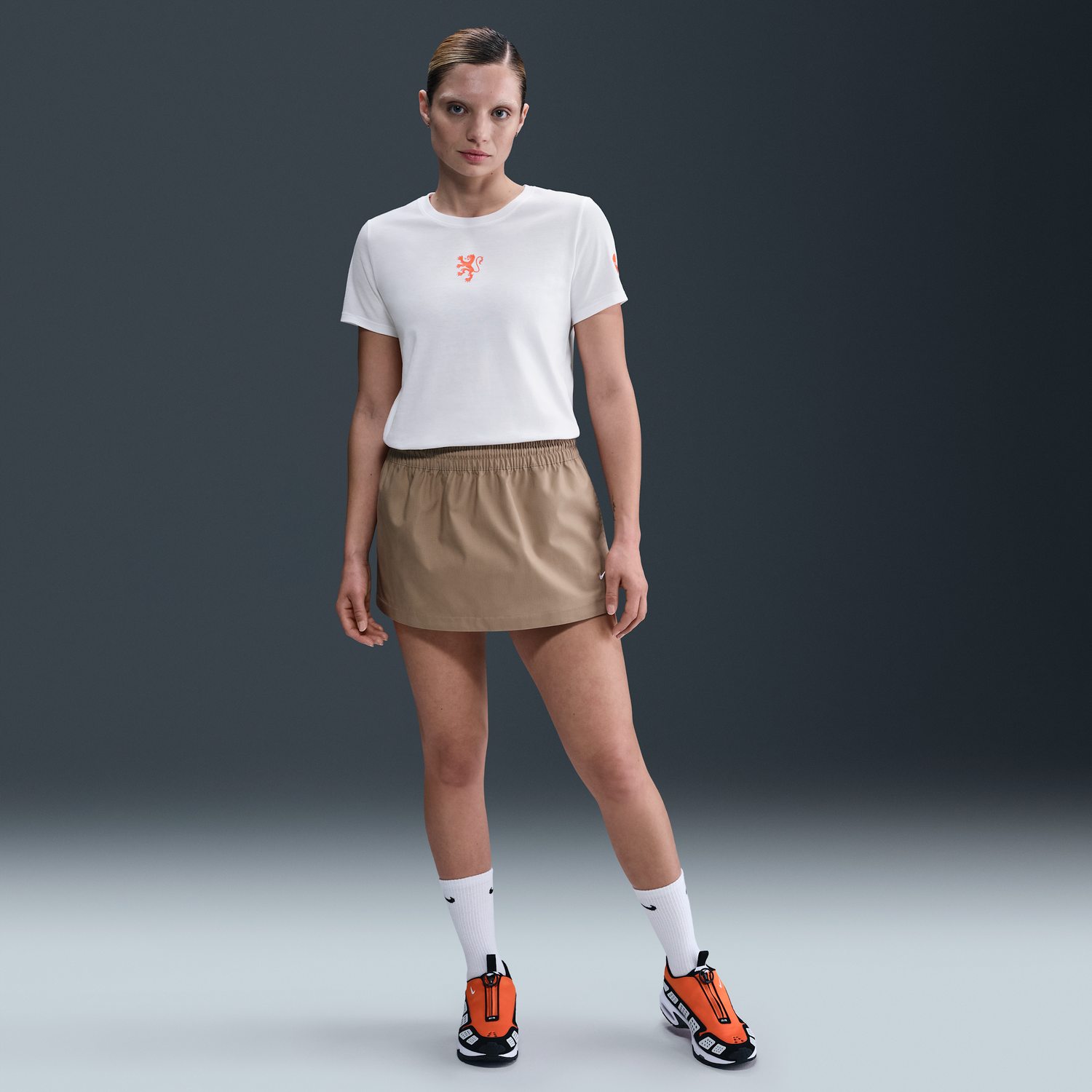 Тениска Nike Netherlands Football T-Shirt Бяло | HQ8458-100, 1