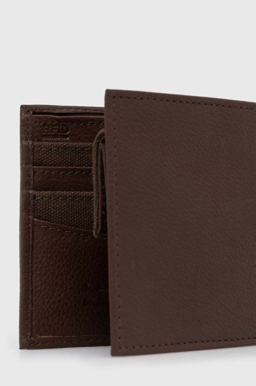 Портфейл Barbour Leather Wallet Padbury Billfold Кафяво | MLG0049, 1