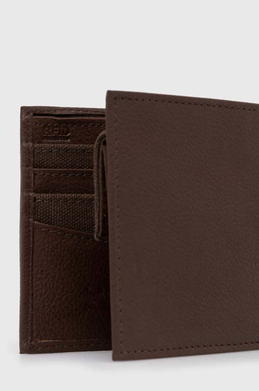 Портфейл Barbour Leather Wallet Padbury Billfold Кафяво | MLG0049, 1