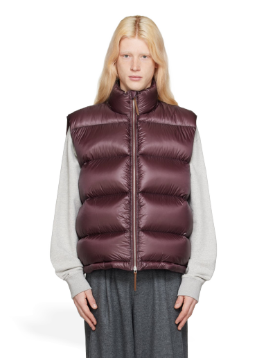 Жилетка Jil Sander Quilted Down Vest Бургунди | J47AF0120_J70122