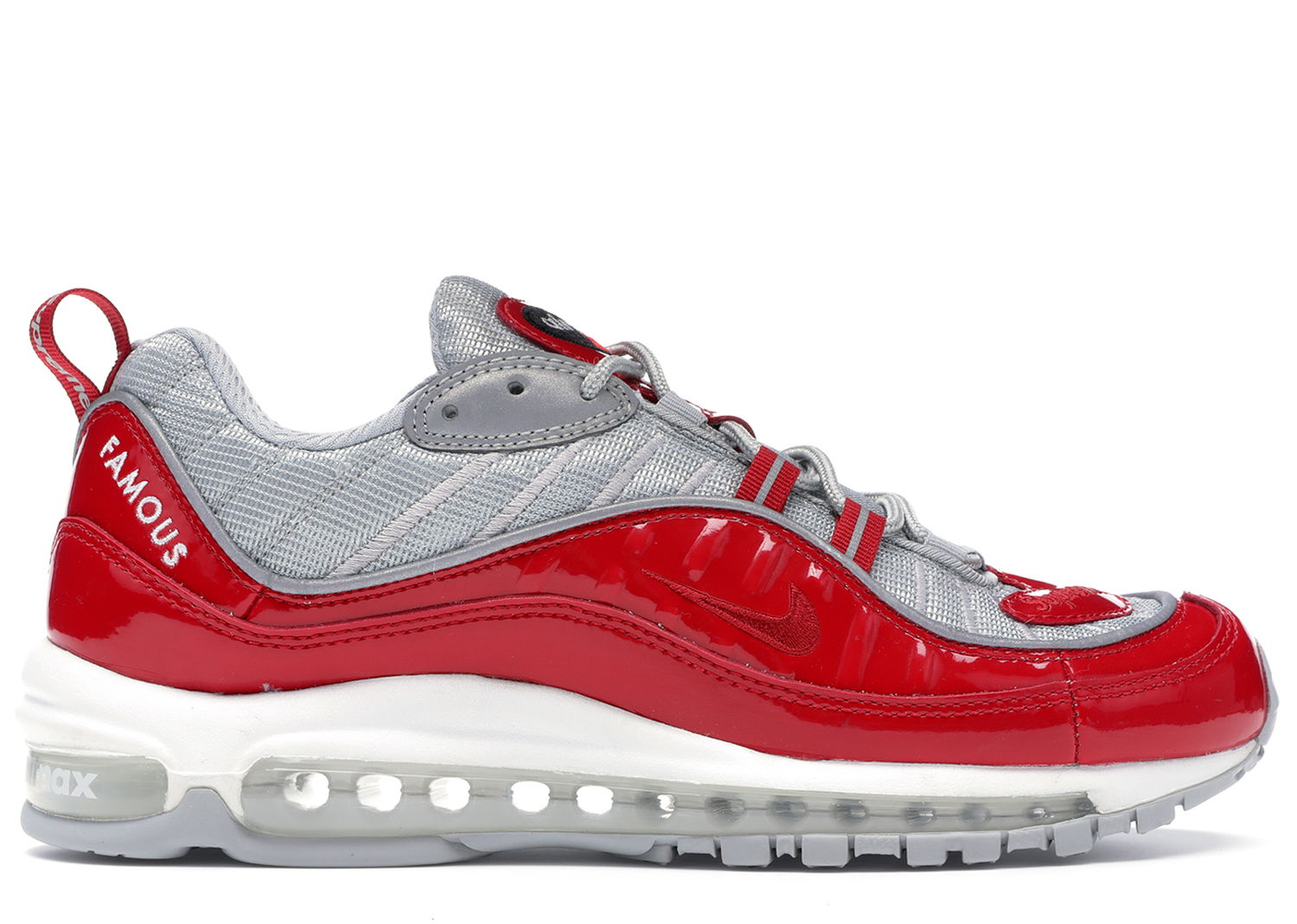 Кецове и обувки Nike Air Max 98 Supreme Varsity Red Червено | 844694-600, 0