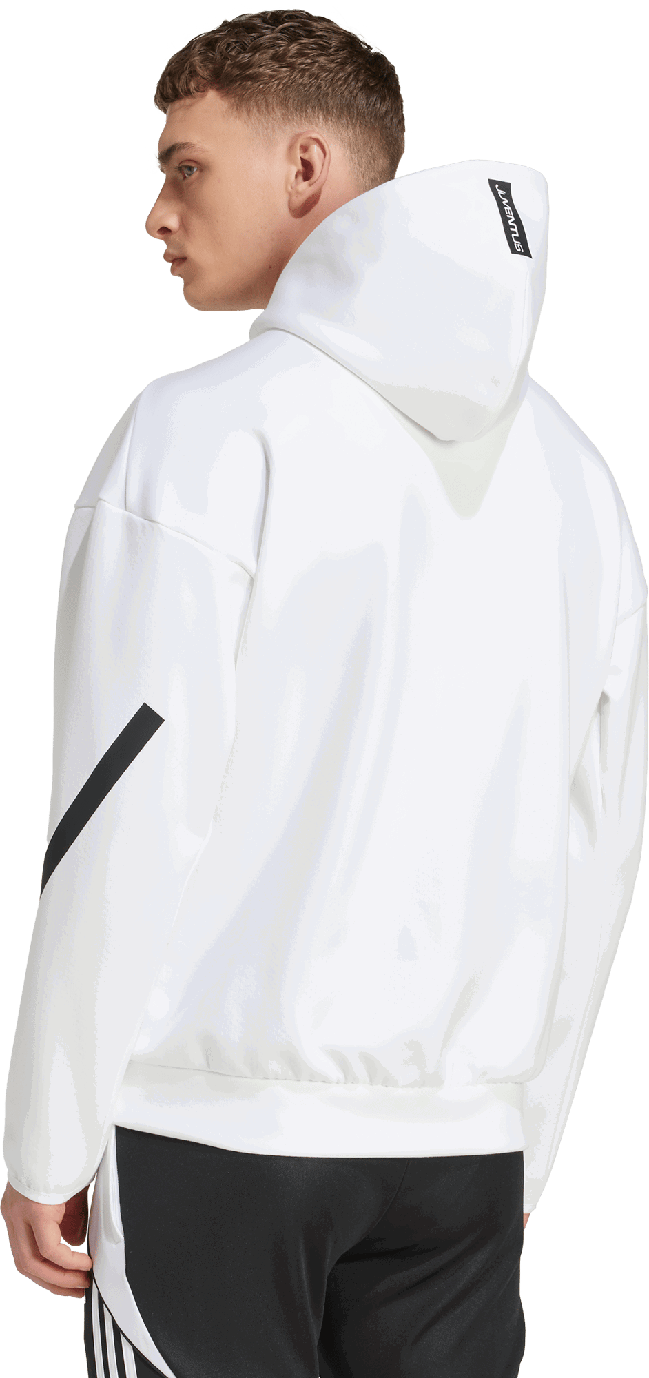 Суитчър adidas Originals Juventus Anthem Jacket Бяло | jm9461, 1