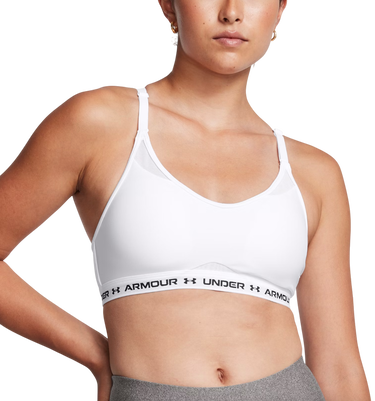Сутиен Under Armour Crossback Low Sports Bra Бяло | 1386424-100, 0