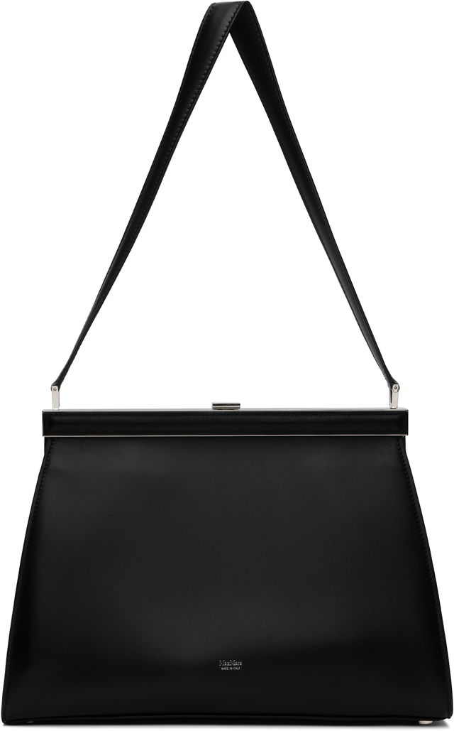Biancaclasp Leather Frame Bag