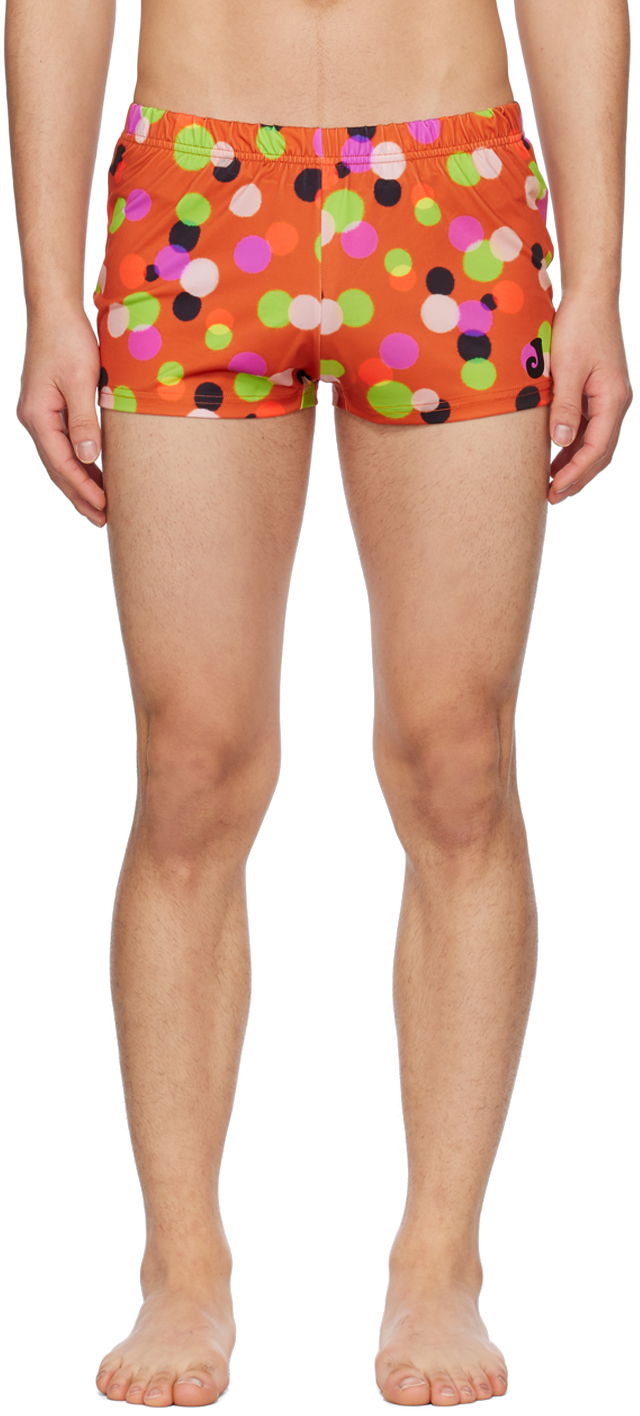 Бански Jacquemus Le Raphia 'Le Short De Bain' Swim Shorts Оранжево
 | 23E235SW010-2133, 0