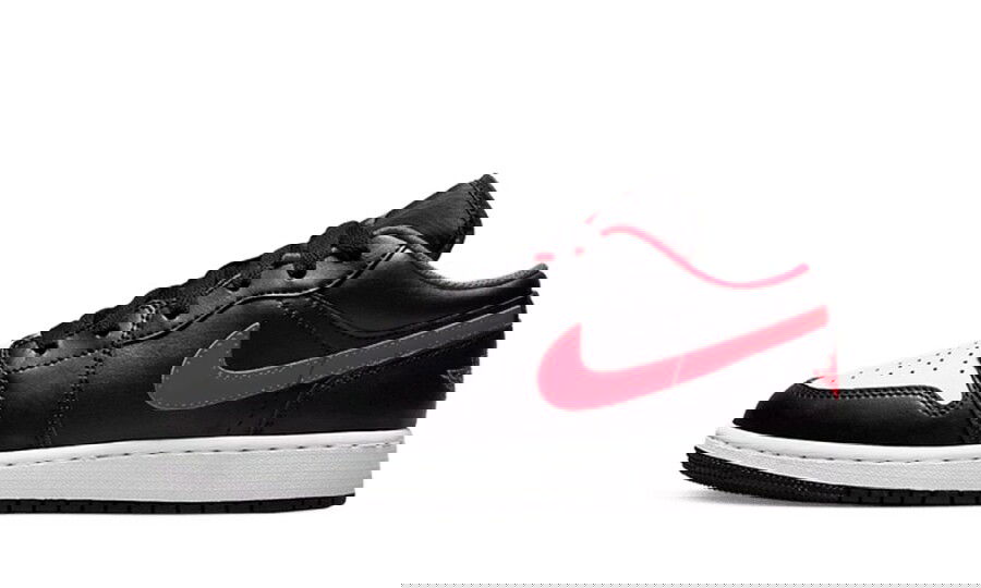 Кецове и обувки Jordan Air Jordan 1 Low "White Toe" GS Черно | 553560-063, 0