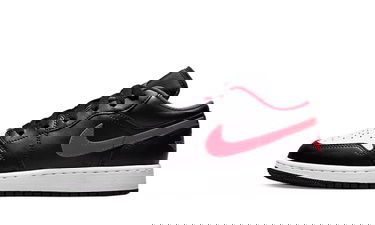 Кецове и обувки Jordan Air Jordan 1 Low "White Toe" GS Черно | 553560-063, 0