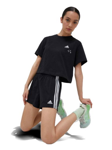 Къси панталони adidas Originals Essentials 3-Stripes Woven Shorts Черно | HT3397