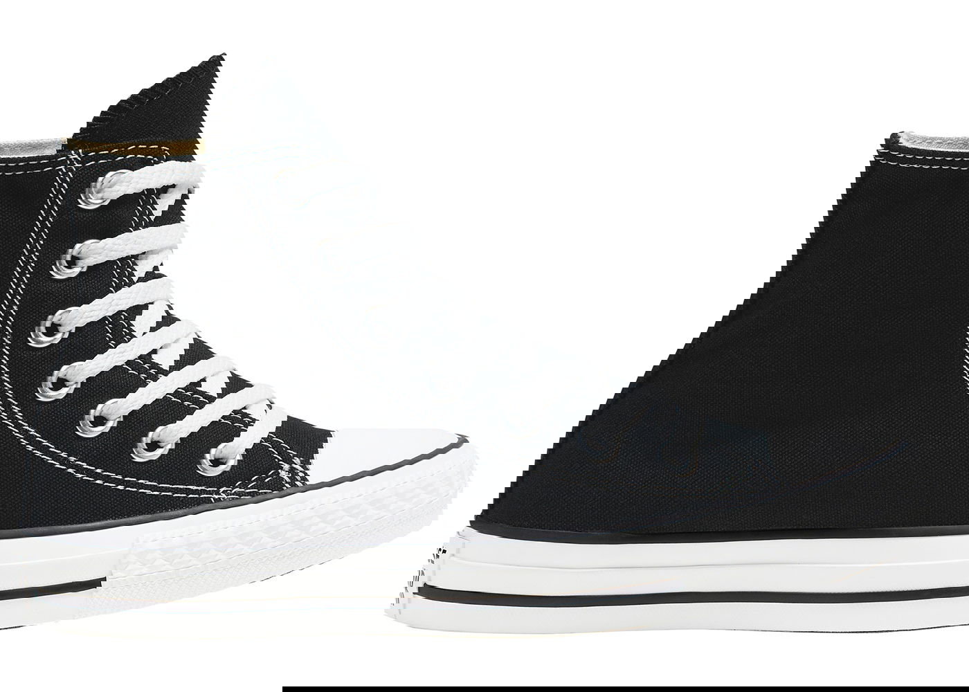 Кецове и обувки Converse Chuck Taylor All Star Hi Black White (Women's) Черно | W9160, 0