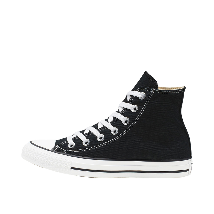 Кецове и обувки Converse Chuck Taylor All Star Hi Black White (Women's) Черно | W9160