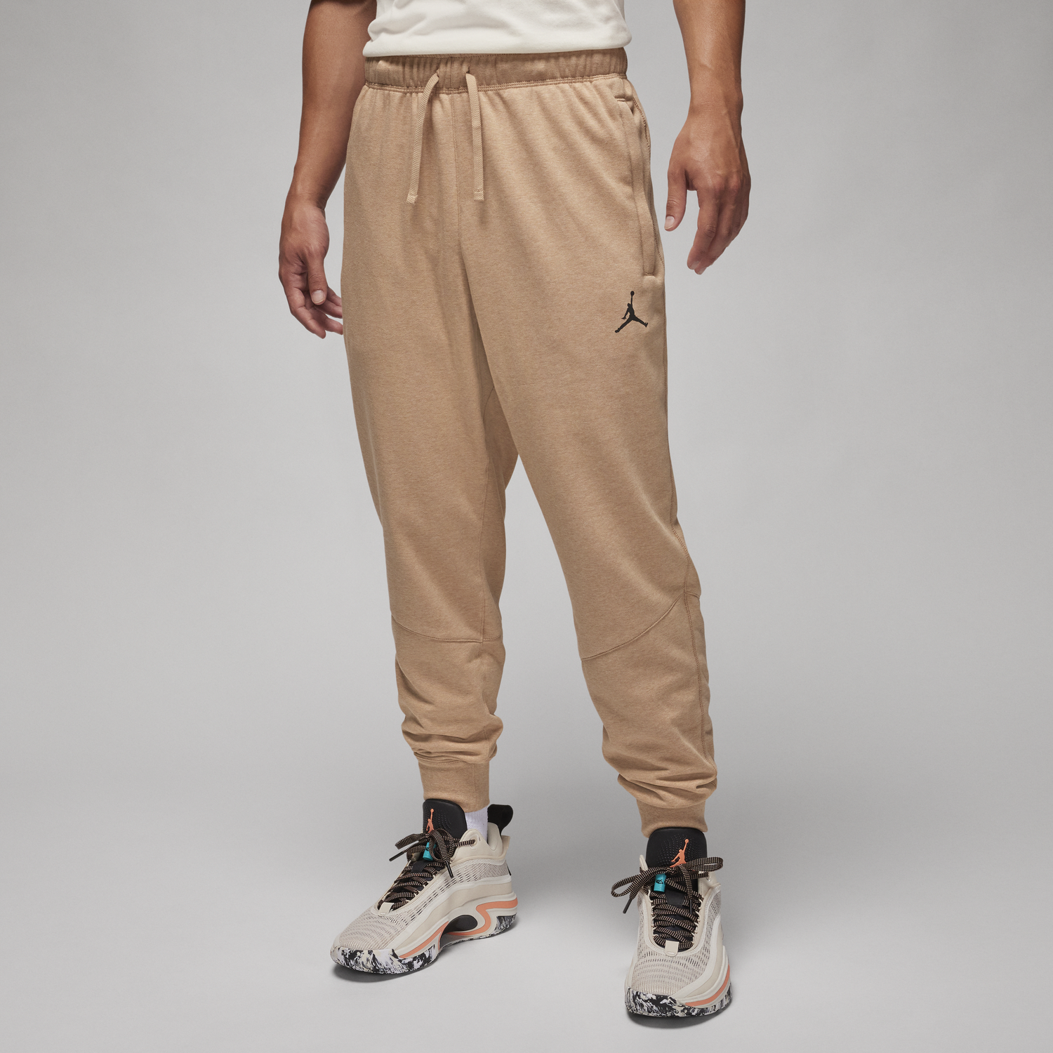 Спортни панталони Jordan Dri-FIT Sport Бежово | DQ7332-201, 0