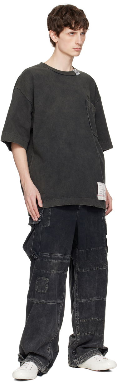 Тениска Maison MIHARA YASUHIRO MIHARA YASUHIRO Amateur Sewn Like T-Shirt Черно | A14TS601, 3
