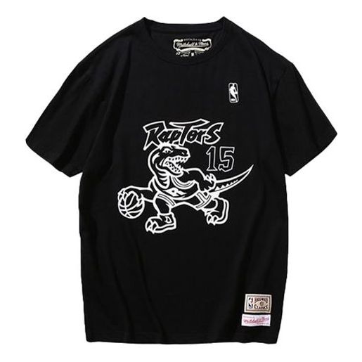 Тениска Mitchell & Ness Mitchell & Ness NBA Toronto Raptors Vince Carter 15 Graphic T-Shirt Черно | MN13S18-VCA
