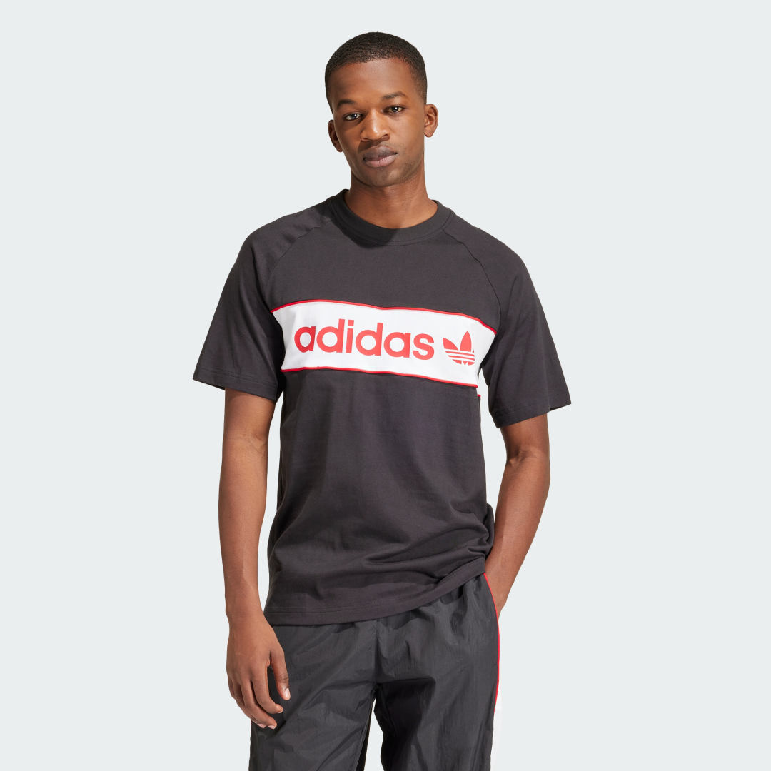 Тениска adidas Originals Archive Tee Сиво | IS1404, 0