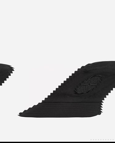 Шапка Stone Island Logo Bucket Hat Черно | 801599461 V0029, 1
