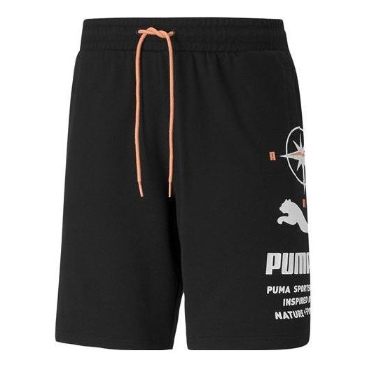 Къси панталони Puma Nature Camp Graphic Shorts Черно | 536943-01