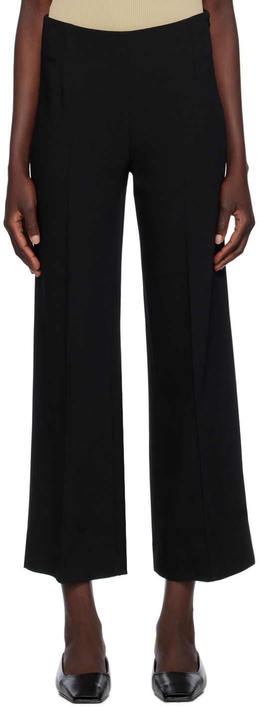 Панталони TOTEME TOTEME Wide Leg Trousers Черно | 233-2042-274, 0