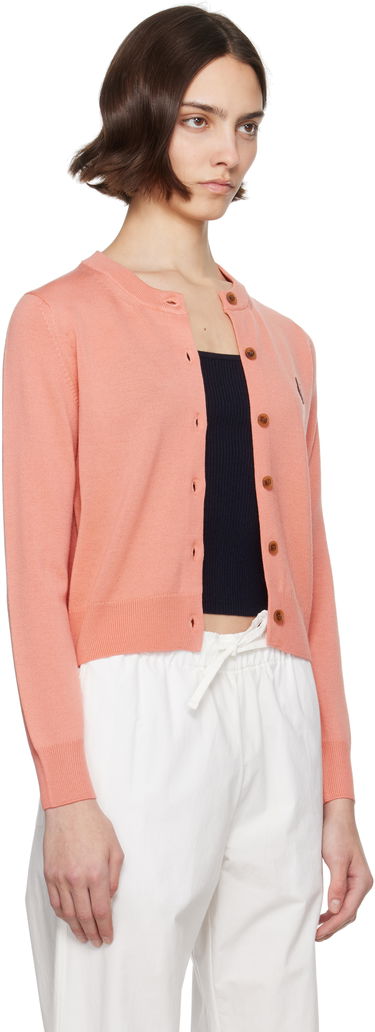 Пуловер MAISON KITSUNÉ Bold Fox Head Patch Cardigan Тъмно синьо | MW00508KT1036, 1