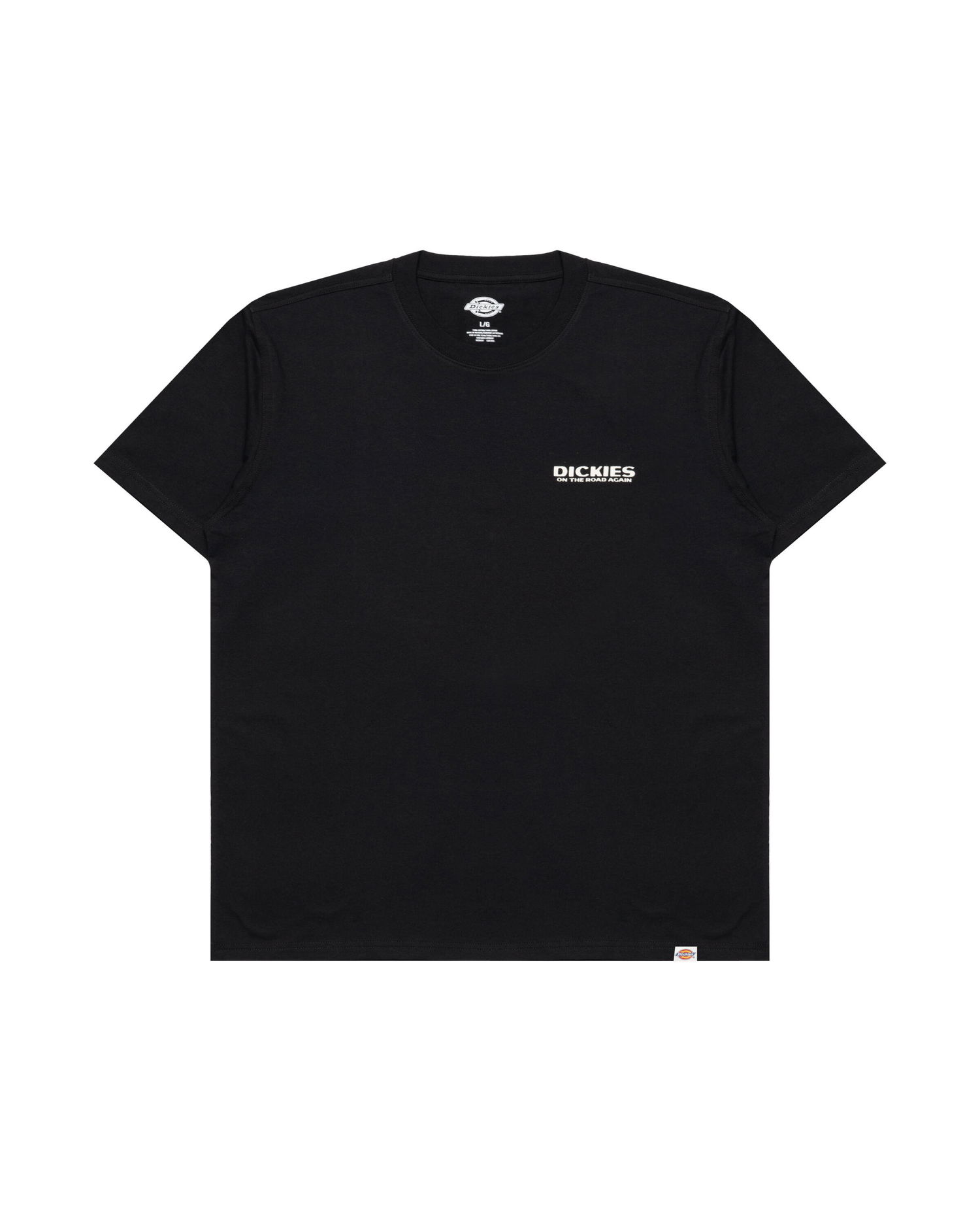 Тениска Dickies Burns Lightweight T-Shirt 2XL Черно | 0A87QI-BLACK, 0